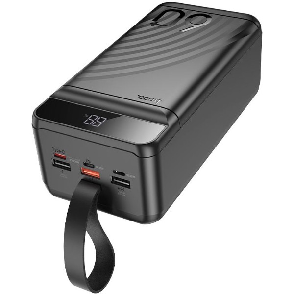 Фото - Батарея мобильная HOCO J123C Element 22.5W+PD20W 60000mAh Black (6942007612098)